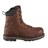 Men's Irish Setter Edgerton 8" Waterproof Non-Metallic Saftey Toe Work Boots 13 Brown