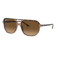 Men's Ray-Ban Ray-Ban Bill One Sunglasses Polarized Sunglasses Polished Havana on Transparent Brown Polarized