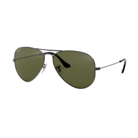 Men's Ray-Ban Ray-Ban RB3025 Sunglasses Polarized Sunglasses Polished Gunmetal/G-15 Green Polarized