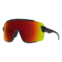 Men's Smith Wildcat Sunglasses Matte Black/ChromaPop Red Mirror