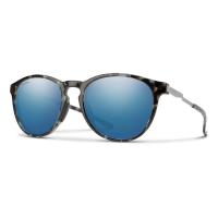 Men's Smith Wander Polarized Sunglasses Sky Tortoise/ChromaPop Polarized Blue Mirror