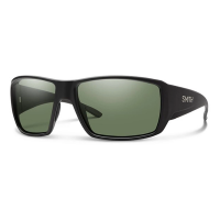 Men's Smith Guide's Choice Polarized Sunglasses Matte Black/ChromaPop Grey Green Polarized Glass