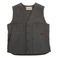 Men's Stormy Kromer The Button Hunting Vest Large Tall Charcoal