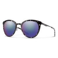 Men's Smith Somerset Polarized Sunglasses Black Marble/ChromaPop Polarized Violet Mirror