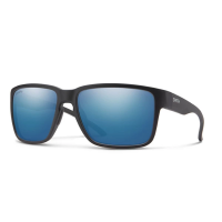 Men's Smith Emerge Polarized Sunglasses Matte Black/ChromaPop Blue Mirror Polarized