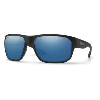 Men's Smith Arvo Polarized Sunglasses Matte Black/ChromaPop Blue Mirror Polarized