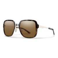 Women's Smith Aveline Polarized Sunglasses Tortoise/ChromaPop Brown Polarized