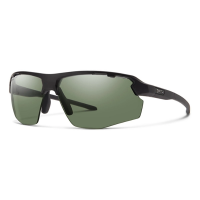 Men's Smith Resolve Polarized Sunglasses Matte Black/ChromaPop Polarized Grey Green