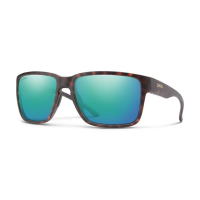 Men's Smith Emerge Polarized Sunglasses Matte Tortoise/Polarized Opal Mirror