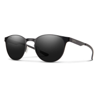 Men's Smith Eastbank Metal Polarized Sunglasses Matte Black/ChromaPop Black Polarized