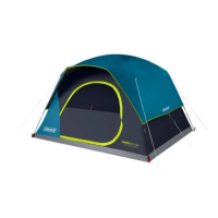 Coleman 6 Person Dark Room Skydome Camping Tent