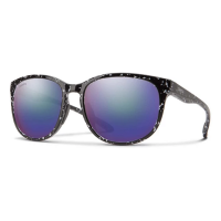 Men's Smith Lake Shashta Polarized Sunglasses Black Marble/ChromaPop Violet Mirror Polarized