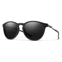 Men's Smith Wander Polarized Sunglasses Matte Black/ChromaPop Polarized Black