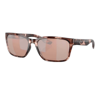 Women's Costa Del Mar Costa Del Mar Palmas Polarized Sunglasses Polarized Sunglasses Coral Tortoise/Copper Silver Mirror Polarized Polycarbonate