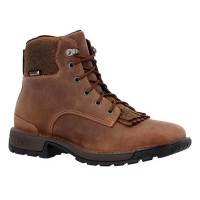 Women's Rocky Legacy 32 6" ASTM F2413-11,Waterproof Work Boots 6 Brown