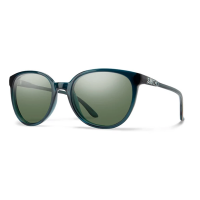 Men's Smith Cheetah Polarized Sunglasses Pacific Crystal/ChromaPop Grey Green Polarized