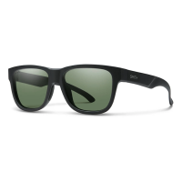 Men's Smith Lowdown Slim 2 Polarized Sunglasses Matte Black/ChromaPop Grey Green Polarized