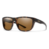 Men's Smith Barra Polarized Sunglasses Matte Tortoise/ChromaPop Brown Polarized