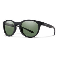 Men's Smith Eastbank Polarized Sunglasses Matte Black/ChromaPop Grey Green Polarized