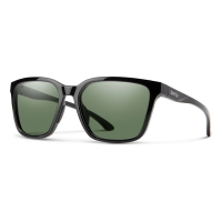 Men's Smith Shoutout Polarized Sunglasses Black/ChromaPop Polarized Grey Green