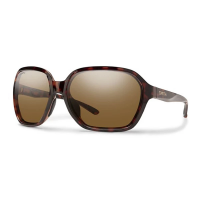 Women's Smith Whitney Polarized Sunglasses Tortoise/ChromaPop Polarized Brown