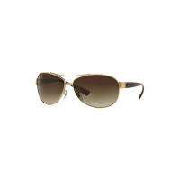 Men's Ray-Ban RB3386 Sunglasses Gold Tortoise/Brown Gradient