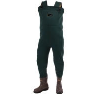 Men's Frogg Toggs Amphib Bootfoot Neoprene Cleated Chest Waders Adult 9 Forest Green