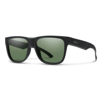 Men's Smith Lowdown 2 Polarized Sunglasses Matte Black/ChromaPop Grey Green Polarized