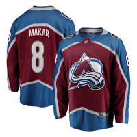 Colorado Avalanche Cale Makar #8 Fanatics Breakaway Jersey Small Maroon