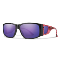 Men's Smith Monroe Peak Sunglasses Wild Child/ChromaPop Violet Mirror