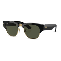 Men's Ray-Ban Mega Clubmaster Sunglasses Black/Green