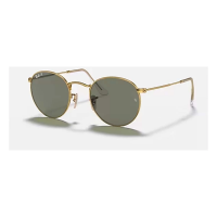 Women's Ray-Ban Metal Sunglasses Polished Arista Gold/G-15 Green