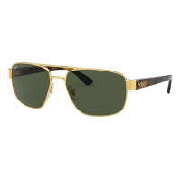 Men's Ray-Ban RB3663 Sunglasses Polished Arista Gold/G-15 Green