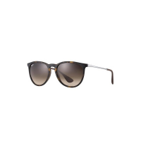 Men's Ray-Ban Erika Classic Sunglasses Matte Tort/Brown Grad