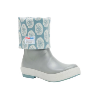 Women's Xtratuf Salmon Sisters 15in Legacy Rain Boots 7 Grey / Sand Dollar