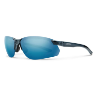 Men's Smith Parallel Max 3 Polarized Sunglasses Crystal Mediterranean/Blue Mirror