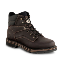 Men's Irish Setter Kittson 6in Safety-Toe Work Boots 8 Dark Brown