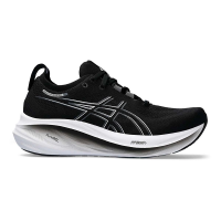 Women's ASICS Gel-Nimbus 26 Running Shoes 7.5 Black/Grey