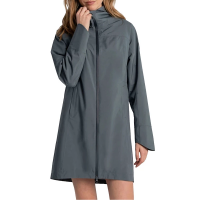 Women's Lole Element Long Rain Jacket XLarge Ash