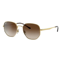 Men's Ray-Ban RB3682 Sunglasses Polished Arista Gold/Gradient Brown