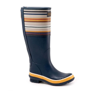 Women's Pendleton Bridger Stripe Tall Rain Boots 6 Navy