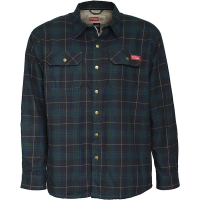 Men's Stormy Kromer The Camp Shirt JacK Flannel Softshell Jacket Small Bog