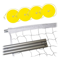 Franklin Sports Steel Volleyball Net And Post Set