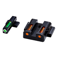 HIVIZ Tritium/Fiber Optic Sight for Smith & Wesson Shield 9, 40, 45 Cal. Handguns