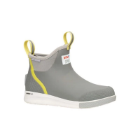 Women's Xtratuf Ankle Deck Sport Rain Boots 8 Grey / Yellow