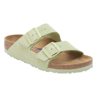 Women's BIRKENSTOCK Arizona Soft Footbed Sandals Faded Lime