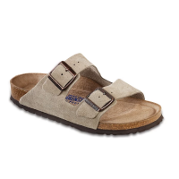 Men's BIRKENSTOCK Arizona Soft Footbed Sandals Taupe