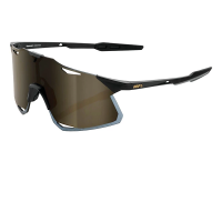 Men's 100% Hypercraft Sunglasses Matte Black/Soft Gold