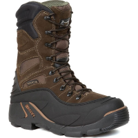 Men's Rocky Blizzard Stalker Waterproof Insulated Winter Boots 7 Brown