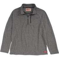 Men's Stormy Kromer The Forge Hunting 1/4 Zip Pullover Large Heather Gray